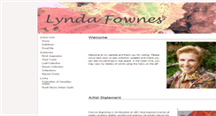 Desktop Screenshot of lyndafownes.com