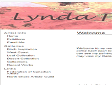 Tablet Screenshot of lyndafownes.com